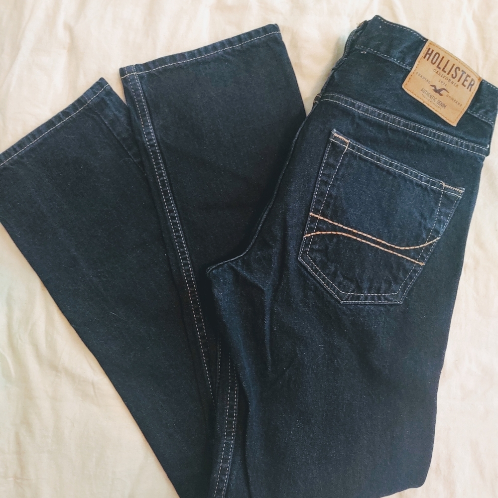 Hollister button fly jeans
